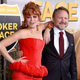 Lyonne and Johnson at the Poker Face premiere.
